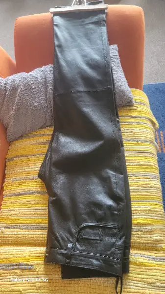 echt Leder Damenhose