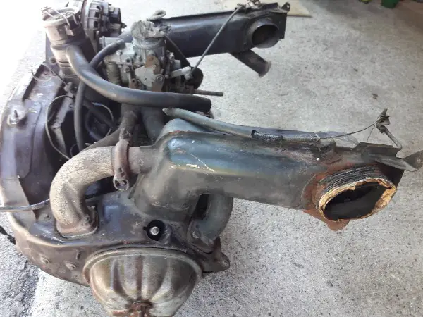 Motor zu 2CV Döschwo