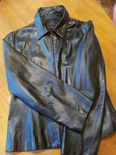 Edle Nappa-Lederjacke Gr. 42