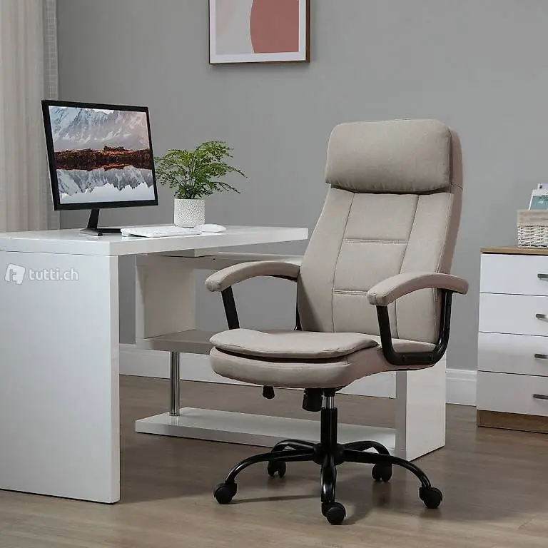  Bürostuhl Massage höhenverstellbarer Chefsessel Gamingstuhl