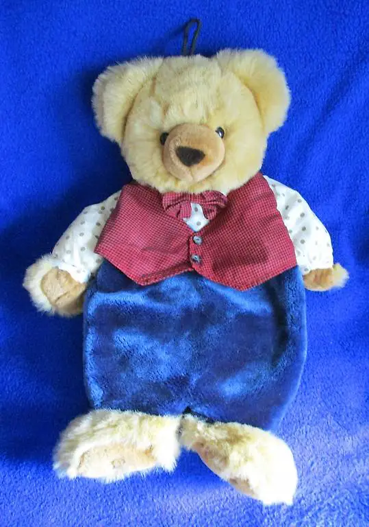 Teddybär als Aufbewahrungstasche