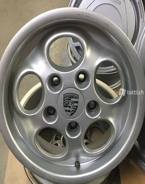  Porsche 911 924 Alufelgen 6/7x15 Jg. 1985
