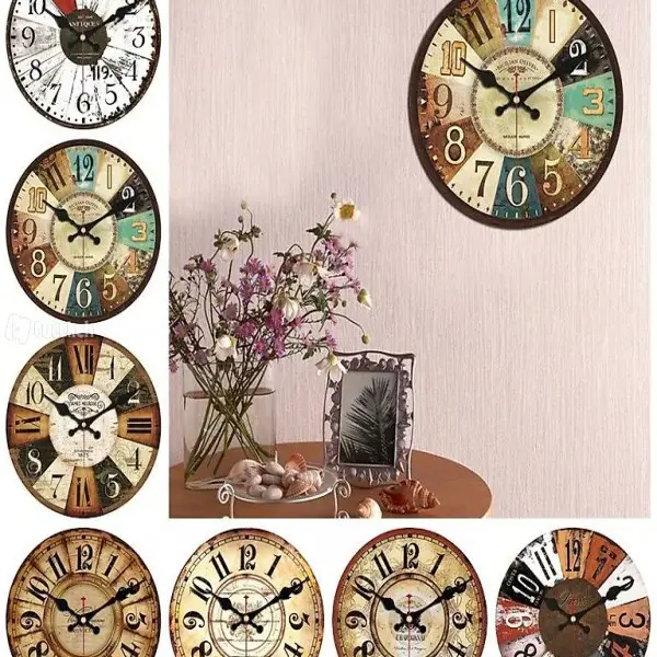  Spezielle Vintage Wanduhren