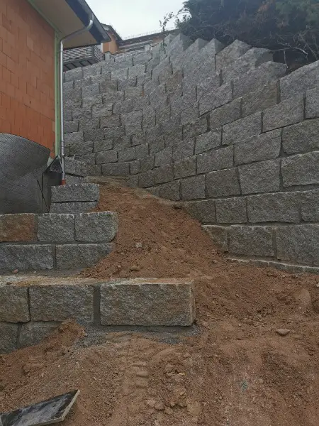 Quadersteine 40x40 aus polnischem Granit, ab Werk in Polen