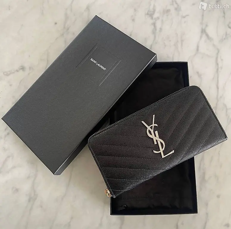 YSL Saint Laurent Portemonnaie Fullset wie neu