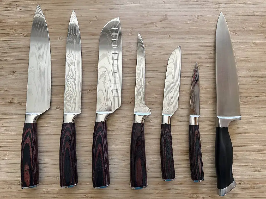 Küchenmesser Set Occ.