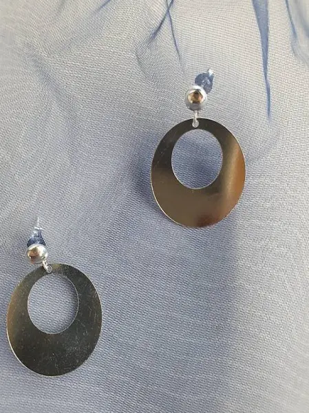 Clous oreilles Argent 925 pdtif créole rond ajouré