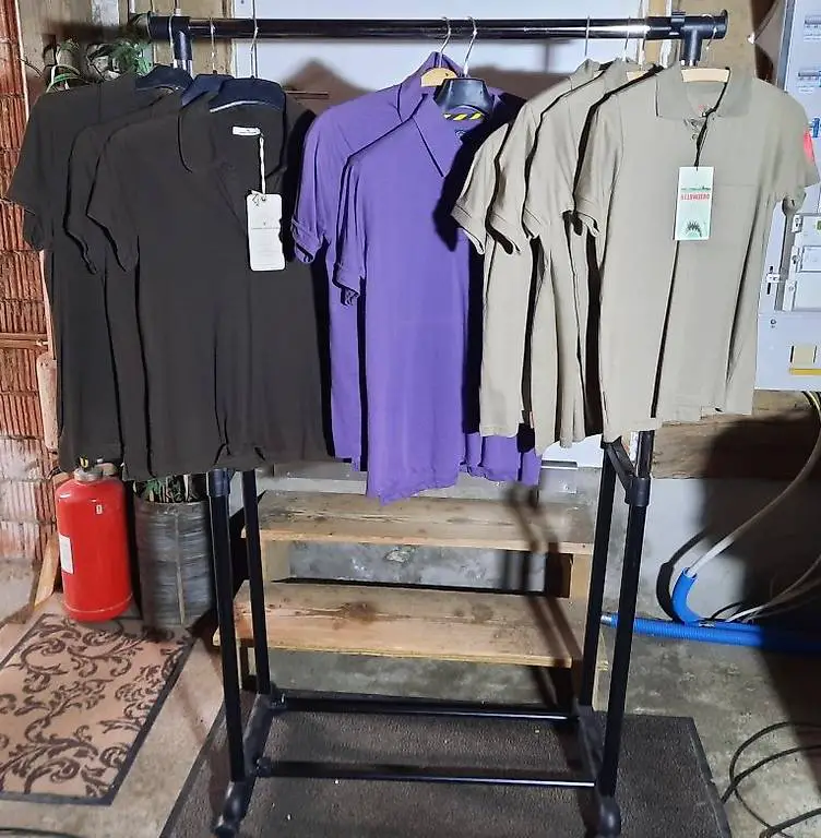 Restposten Neuware Herren+Kinder Poloshirt 9Stk (à 5.-Stk)