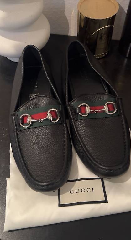 GUCCI Leder Mokassins Grösse 39.5
