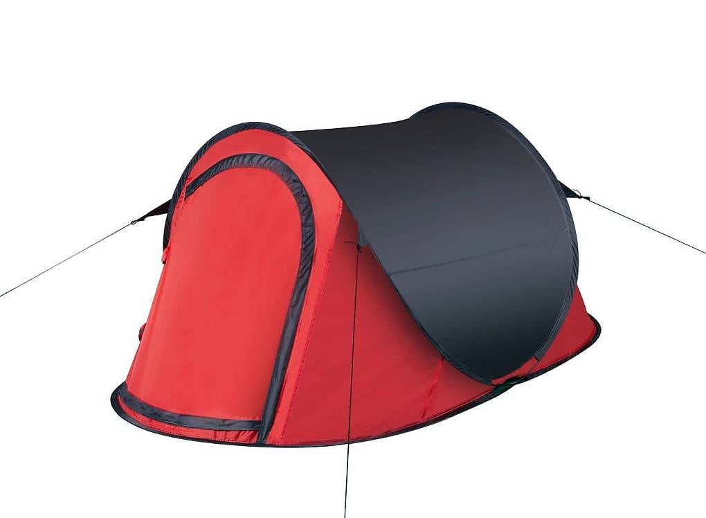 wurfzelt waterton für 2 personen rot