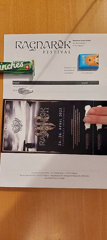 Ragnarök 3-Tages-Festivalticket