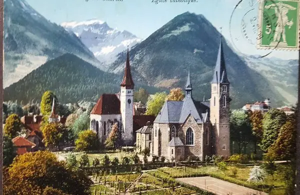 Interlaken - English Church 1909