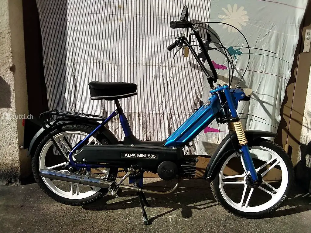  Alpa Mini 535 Blau 1Gang Automat