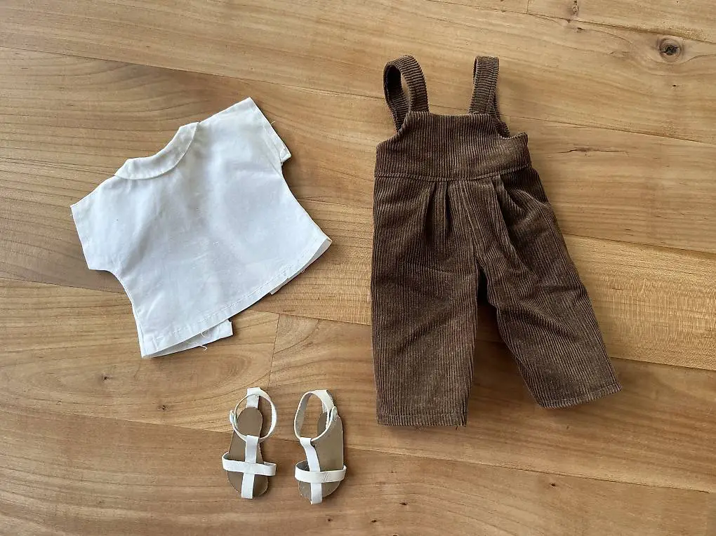 Sasha Puppen Bekleidung Original Goetz 1. Serie Latzhose