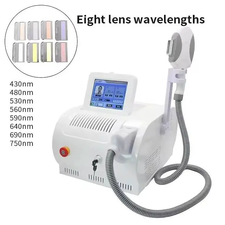 2025 Diodenlaser permanente IPL Haarentfernung Mit 8 Filter