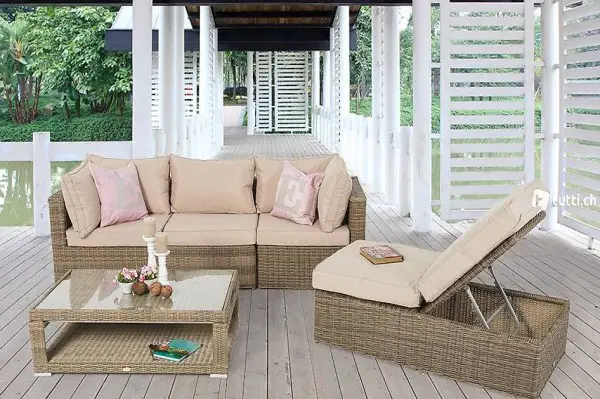 rattan lounge. rattanmöbel. rattan gartenmöbel