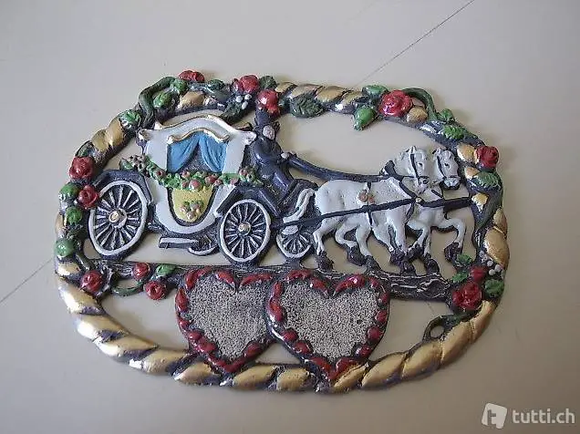 Zinnfigur Brautwagen Hochzeitkutsche Zinnfiguren