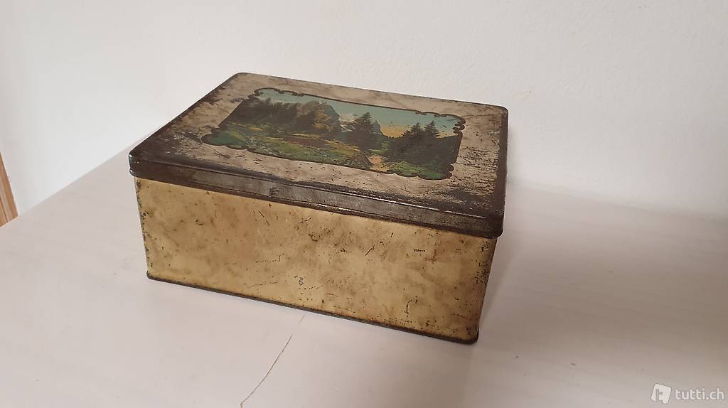 sehr alte Kamly Dose, Büchse