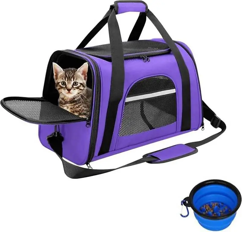 SHJOEE Transporttasche für Hund Katze Faltbar Hundetransport