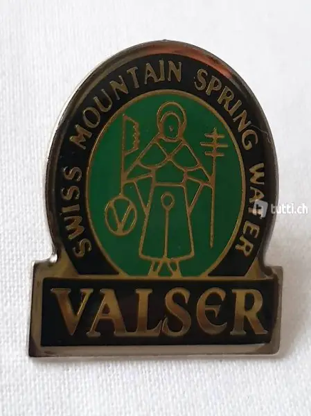  SWISS MOUNTAIN SPRING WATER VALSER PiN
