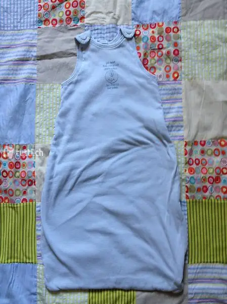 Petit bateau babyschlafsack milleraies bleu