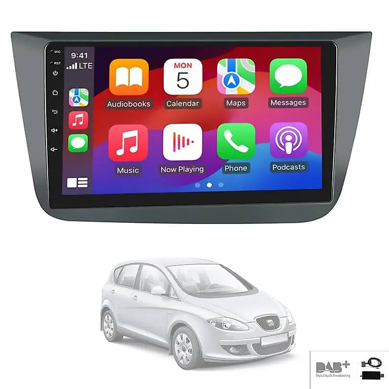 Autoradio Seat Altea Toledo DAB+ Carplay Navi GPS Bluetooth