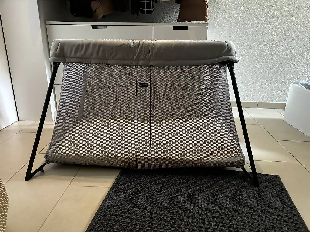 BabyBjörn Reisebett lightgrau