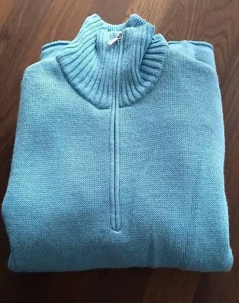 Winterpullover Türkis Gr S/38