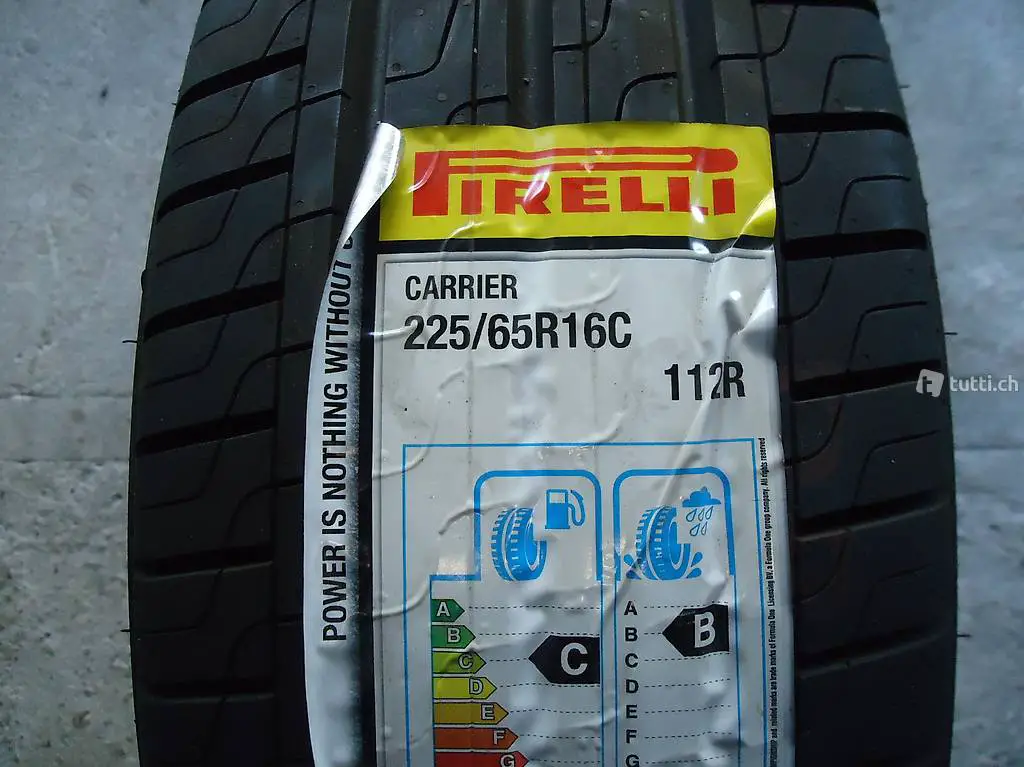  pneumatici / reifen 225.65 r 16 c pirelli carrier