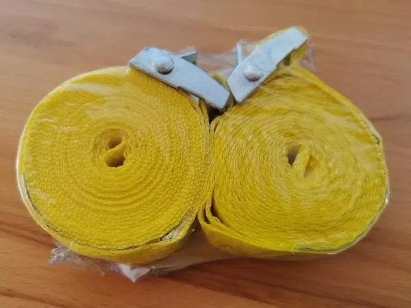 NEUE Umreifungsgurte/Spanngurte 3 m 250 kg, gelb