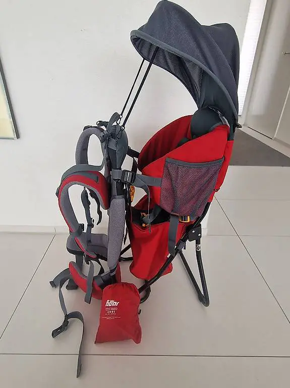 Tragerucksack Deuter Kid Comfort I mit Sonnen-/Regebschutz