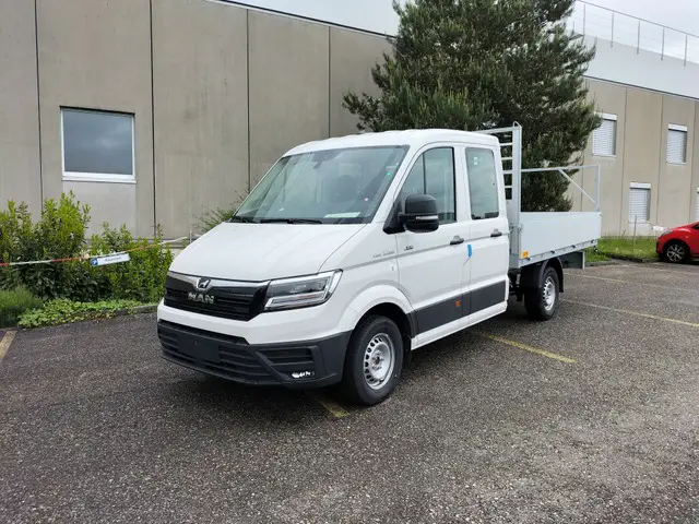 MAN, TGE 3.180 4x2 FWD / A / 3640 / Doka, Brücke/Pritsche