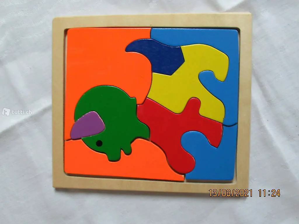 Puzzle, Zusammensetzspiel, Holzpuzzle für die Kleinen