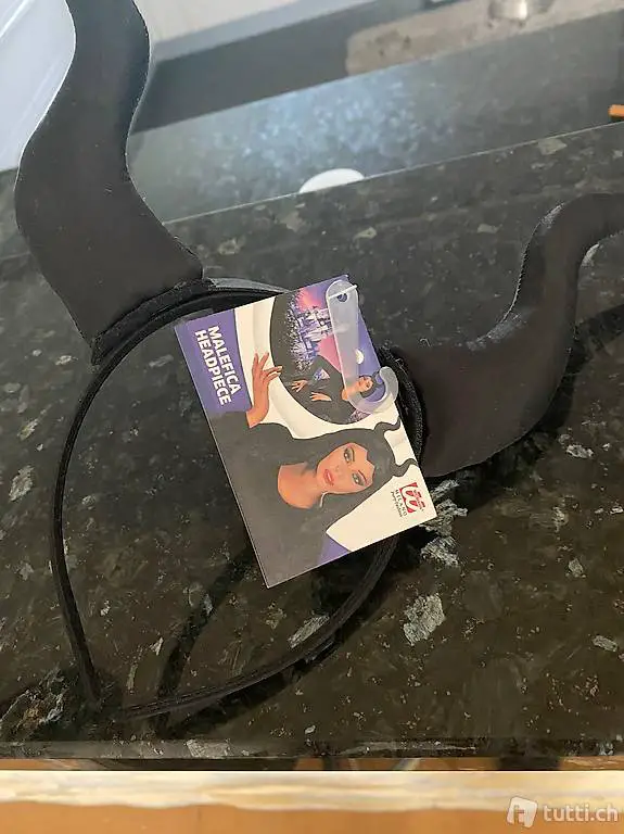 Fasnachtsartikel Staab und Kopfschmuck Malefica