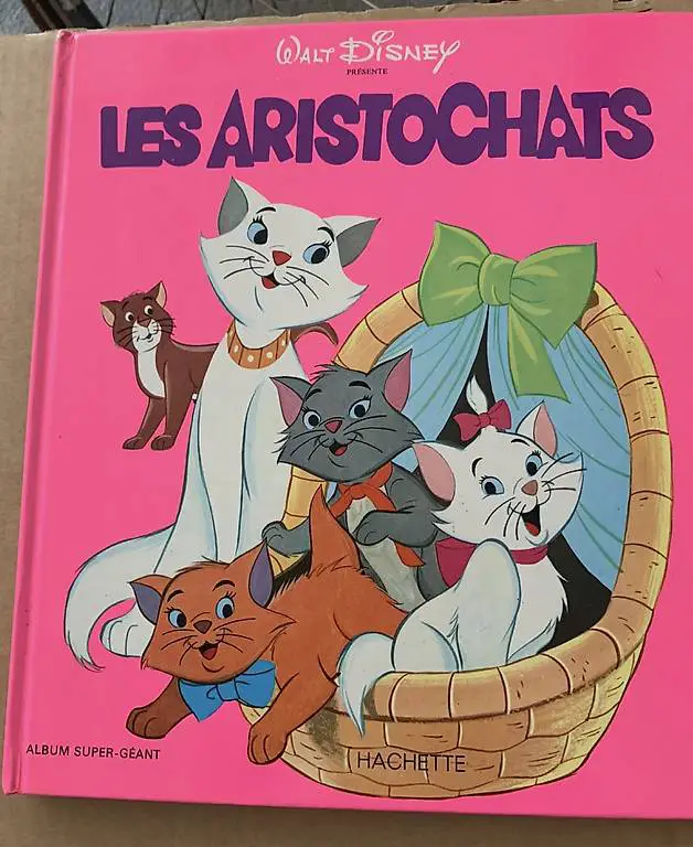Aristochats Disney französisches Buch