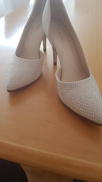 Hochzeitsschuh / Damenschuh Gr. 40