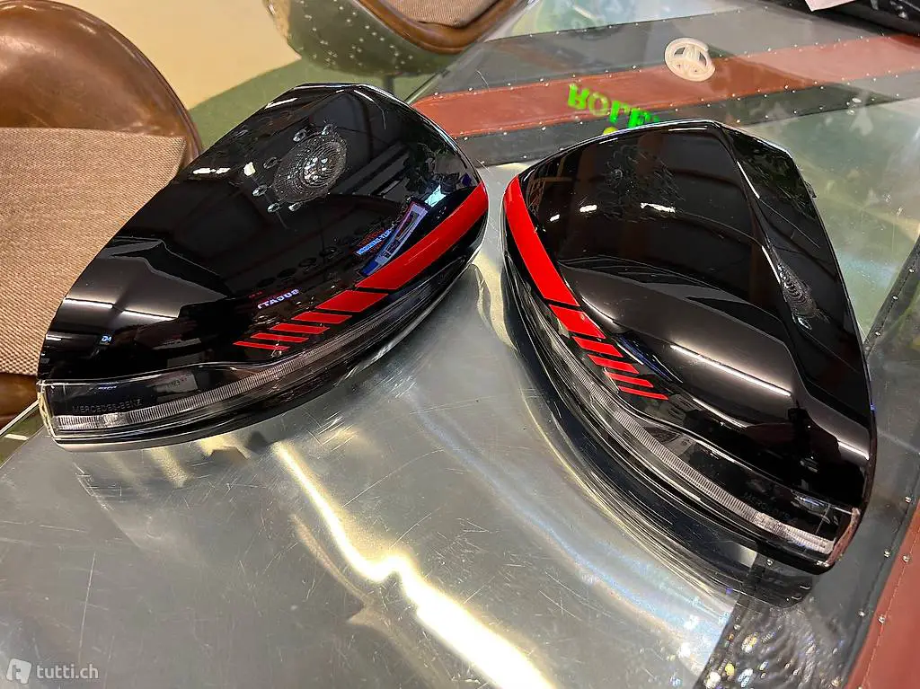 Spiegel kappen mercedes c 63 AMG S