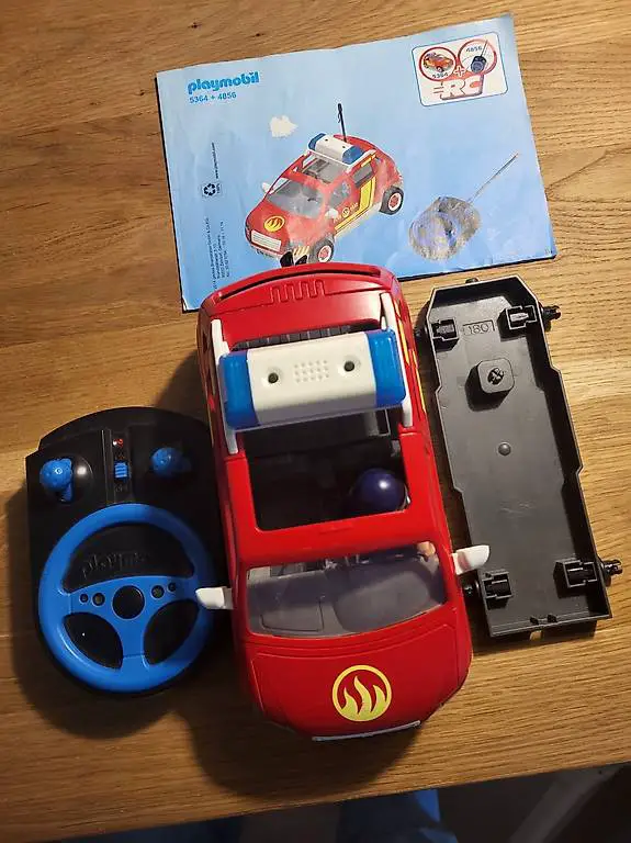 Feuerwehrfahrzeug Sirene&Blaulicht Fernsteuerung 5364 u 4856