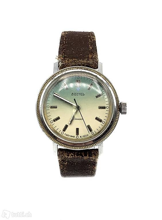  Raro orologio vintage russo Vostok bicolore