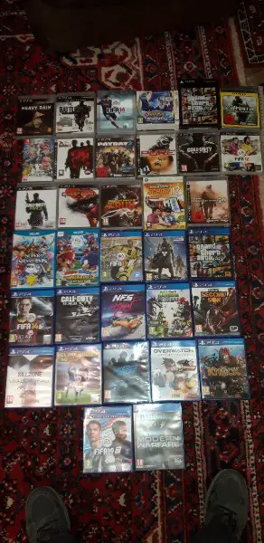 DVD Filme+PS4+3 Spiele