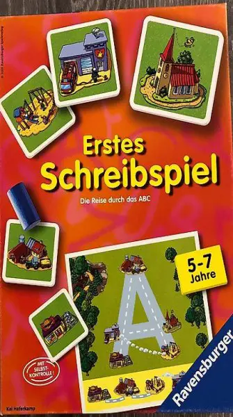 Erstes Schreibspiel - Die Reise durch das ABC