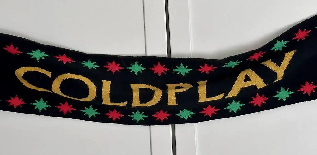 COLDPLAY Winterschal