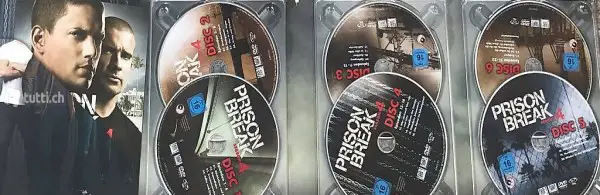 DVD 6 Stück Prisonbreak die komplette Season