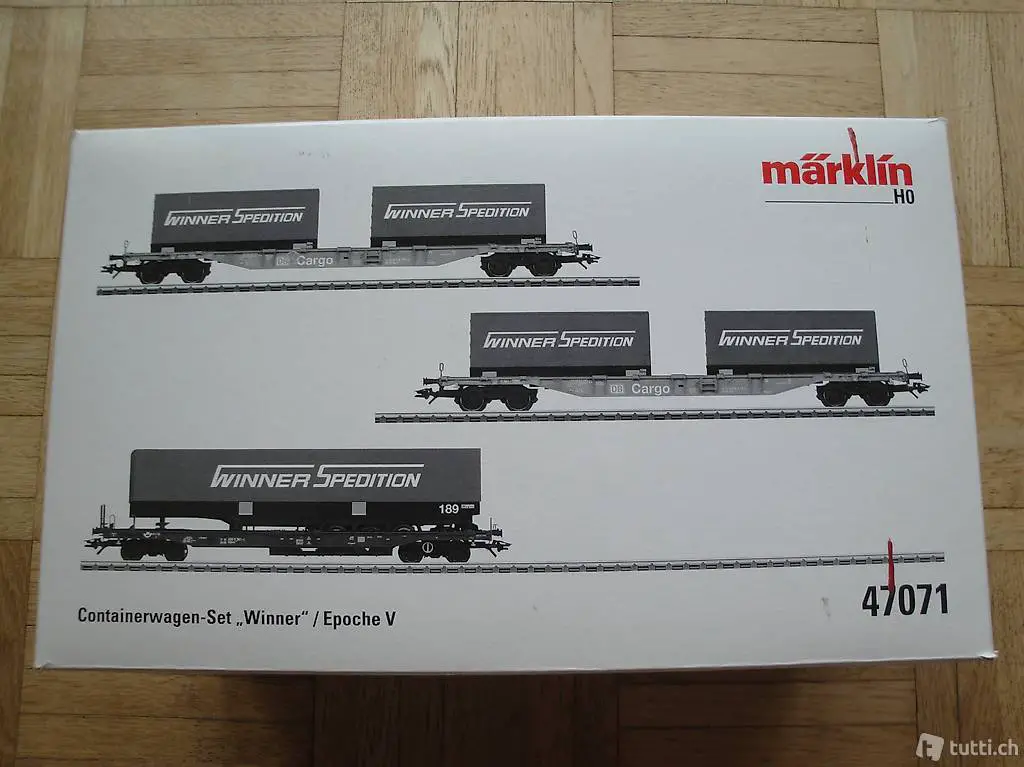 Märklin 47071 Containerwagen-Set "Winner"