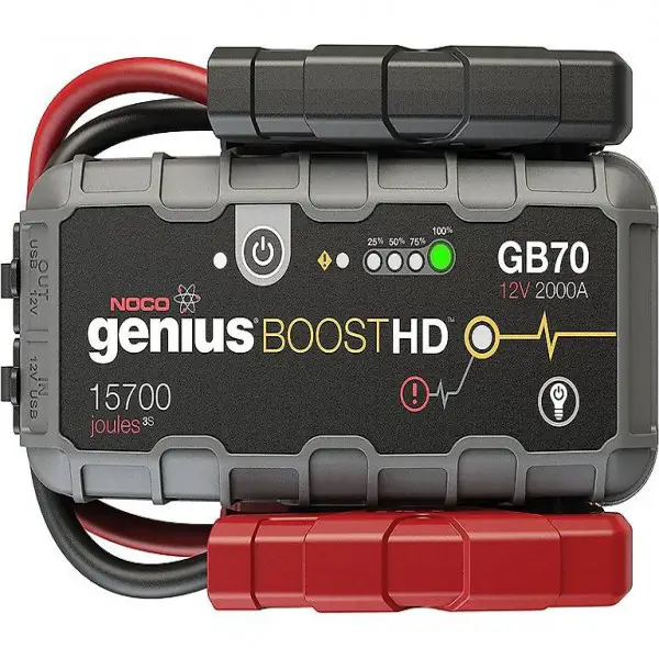  NOCO Genius Boost HD 2.000A Jumpstarter, Batterie Booster
