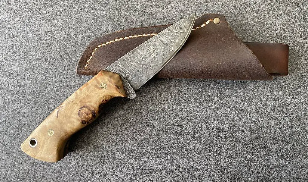 Jagdmesser aus Damast