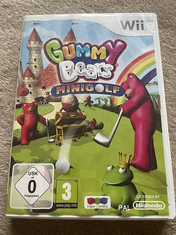 Nintendo Wii Spiel - Gummy Bears Minigolf