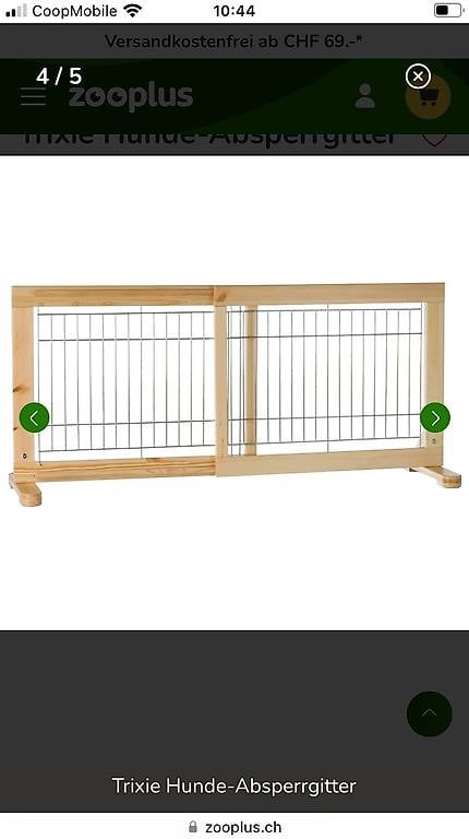 Absperrgitter für Hunde