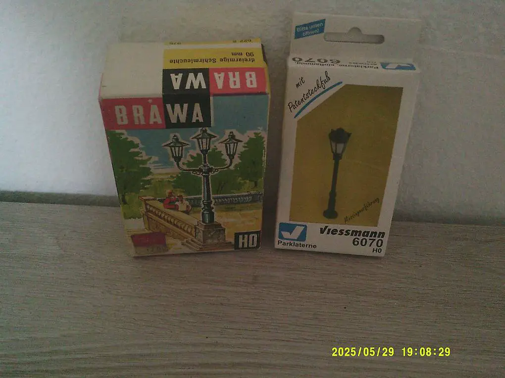 2 Laternen für Spur HO in ovp