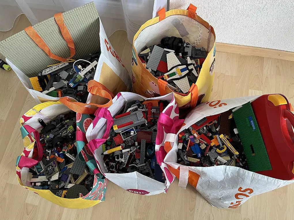 Legos bunt gemischt (keine Sets)